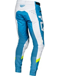 Pantalon vélo FLY RACING Rayce - bleu/blanc/vert citron