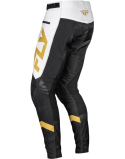 Pantalon vélo FLY RACING Rayce - blanc/noir/or