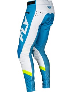 Pantalon vélo enfant FLY RACING Rayce - bleu/blanc/vert citron