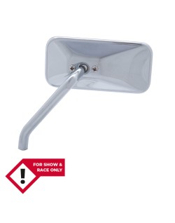 SHIN YO Chopper mirror, short, rectangular, left
