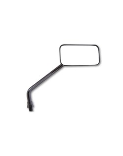 SHIN YO Chopper mirror, long, rectangular, black, right