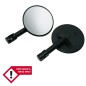 SHIN YO Handlebar end mirror, round SHIN YO Handlebar end mirror, round