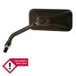 SHIN YO Chopper mirror, short, rectangular, left