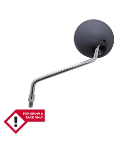 SHIN YO Handlebar mirror, round, cranked stem, left