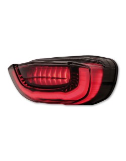Feu arrière SHIN YO LED - réflecteur noir, teinté Honda CB 650