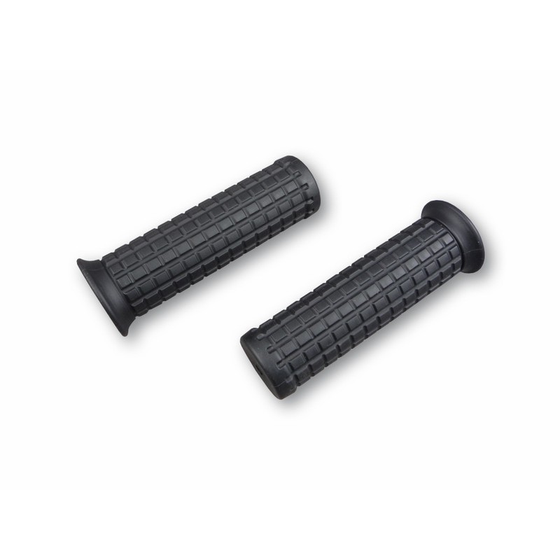 SHIN YO Custom Old Style handlebar grips 1 inch (25,4 mm) black pair