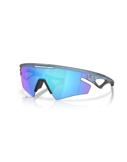 Lunettes de soleil OAKLEY Sphaera™ Slash Matte Transparent Stonewash - verres Prizm Sapphire Polarized