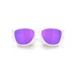 Lunettes de soleil OAKLEY Frogskins S Polished Clear - verres Prizm Violet