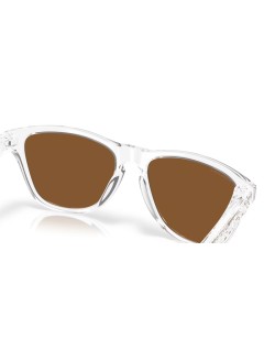 Lunettes de soleil OAKLEY Frogskins S Polished Clear - verres Prizm Violet
