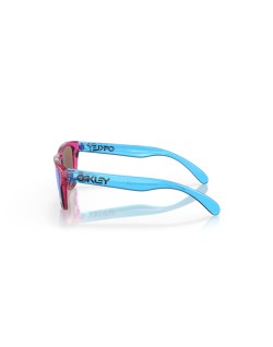 Lunettes de soleil OAKLEY Frogskins XXS Acid Pink - verres Prizm Sapphire