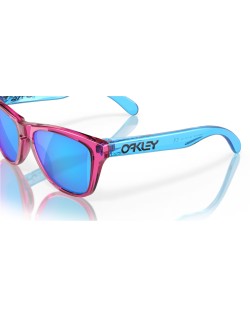 Lunettes de soleil OAKLEY Frogskins XXS Acid Pink - verres Prizm Sapphire