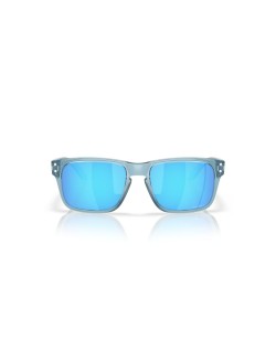 Lunettes de soleil OAKLEY Holbrook XXS Transparent Stonewash - verres Prizm Sapphire