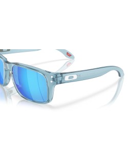 Lunettes de soleil OAKLEY Holbrook XXS Transparent Stonewash - verres Prizm Sapphire