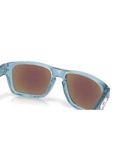 Lunettes de soleil OAKLEY Holbrook XXS Transparent Stonewash - verres Prizm Sapphire