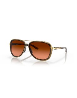 Lunettes de soleil OAKLEY Split Time Brown Tortoise - verres Prizm Brown Gradient