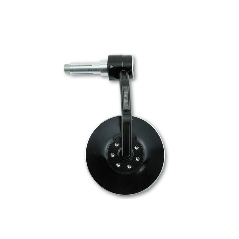 Rétroviseur d'embout de guidon HIGHSIDER pro Conero avec clignotant LED - noir - l'unité Rétroviseur d'embout de guidon HIGHSIDER pro Conero avec clignotant LED - noir - l'unité
