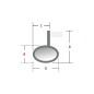 Rétroviseur d'embout de guidon HIGHSIDER pro Conero avec clignotant LED - noir - l'unité Rétroviseur d'embout de guidon HIGHSIDER pro Conero avec clignotant LED - noir - l'unité