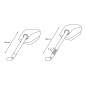 BAR END MIRROR SPORT