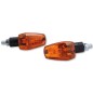 HIGHSIDER smart IMOLA 1 Mini Indicator, Black, Yellow Lens, E-Approved, Short Arm, (Pair) HIGHSIDER smart IMOLA 1 Mini Indicator, Black, Yellow Lens, E-Approved, Short Arm, (Pair)