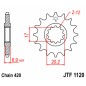 Kit chaîne JT 420HDR 11/60 standard - couronne standard Kit chaîne JT 420HDR 11/60 standard - couronne standard