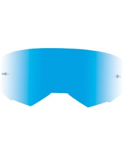 Écran FLY RACING avec picots - bleu ciel reflet/fumé