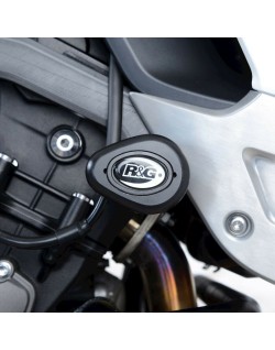 Tampons de protection R&G RACING Aero noir Triumph Tiger 900