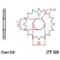 Pignon JT SPROCKETS acier anti-bruit 520 - 525 Pignon JT SPROCKETS acier anti-bruit 520 - 525