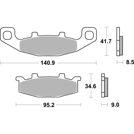 BRAKE PAD SINT