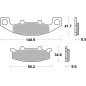 BRAKE PAD SINT