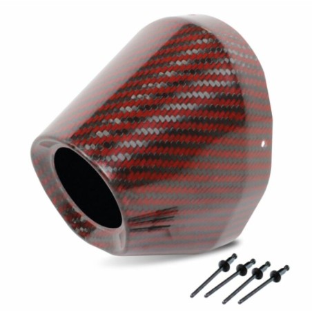 END CAP CF 4.5 HOLE 1 3/4 RED