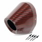 END CAP CF 4.5 HOLE 1 3/4 RED