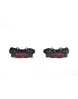 Paire d'étrier de frein avant radial BREMBO UPGRADE GP4-RB 4 pistons Ø30/34mm