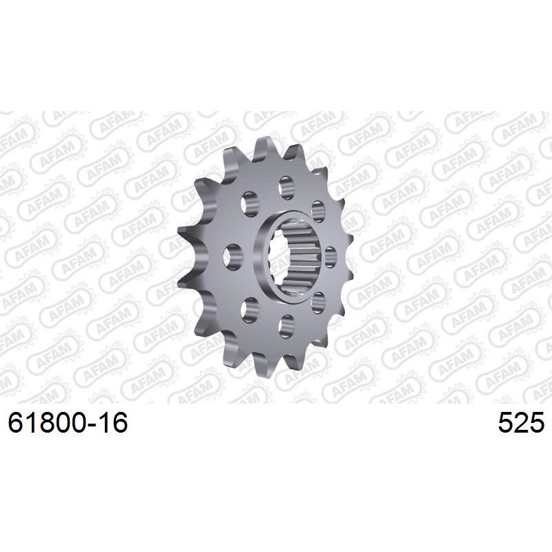 Pignon AFAM acier anti-bruit 61800 - 525 Pignon AFAM acier anti-bruit 61800 - 525