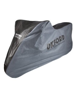 Housse de protection intérieur OXFORD Dormex noir/argent - moto / scooter - XL