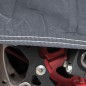 Housse de protection intérieur OXFORD Dormex noir/argent - moto / scooter - S Housse de protection intérieur OXFORD Dormex noir/argent - moto / scooter - S