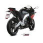 Silencieux MIVV Delta Race Inox Noir/casquette carbone Silencieux MIVV Delta Race Inox Noir/casquette carbone