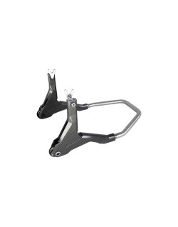 Béquille de stand arrière LIGHTECH support en V - carbone
