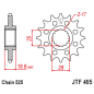 Pignon JT SPROCKETS acier anti-bruit 405 - 525 Pignon JT SPROCKETS acier anti-bruit 405 - 525