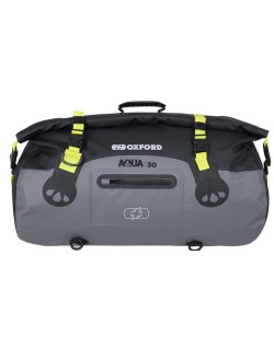 Sacoche rouleau OXFORD Aqua T30 - 30 L - noir/gris/jaune fluo