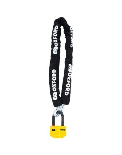 Antivol chaîne OXFORD Boss Alarm 14mm + chaîne 12mm x 1,2m