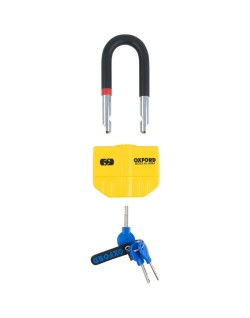 Antivol chaîne OXFORD Boss Alarm 14mm + chaîne 12mm x 1,5m
