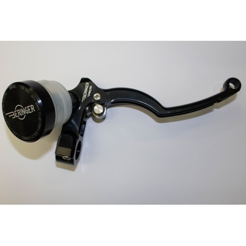 Maître-cylindre de frein axial BERINGER Classic Ø17,5mm bocal vissé noir - levier type A (16cm) Maître-cylindre de frein axial BERINGER Classic Ø17,5mm bocal vissé noir - levier type A (16cm)