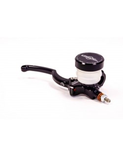 Maître-cylindre de frein axial BERINGER Classic Ø17,5mm bocal vissé noir - levier type A (16cm)
