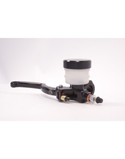 Maître-cylindre de frein axial BERINGER Classic Ø17,5mm bocal vissé noir - levier type A (16cm)