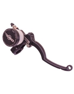 Maître-cylindre de frein axial BERINGER Classic Ø17,5mm bocal vissé noir - levier type A (16cm)
