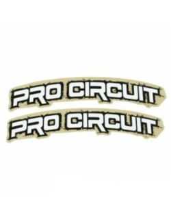 Autocollants rétro pour garde-boue PRO CIRCUIT