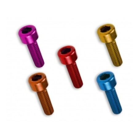 V PARTS screw allen w/cilindrica M6x30 Red