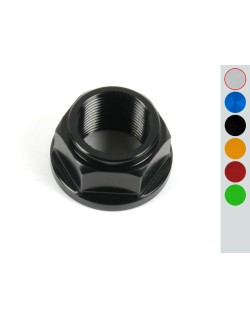 Ecrou d'axe de roue arrière LIGHTECH ergal argent Yamaha Yzf-R1