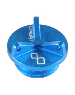 Bouchon de carter d'huile LIGHTECH M20x2,5 3 pans alu cobalt