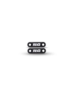 Cache orifice reposes-pied arrière R&G RACING noir